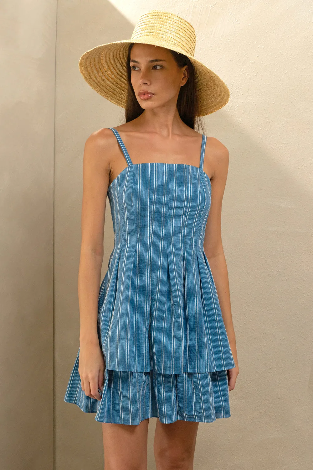 Royce Cotton Embroidered Tiered Dress sold by Adelyn Rae product image thumbnail 2