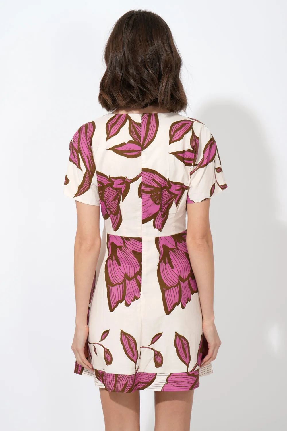 Lincoln Printed Mini Dress sold by Adelyn Rae product image thumbnail 3