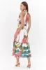 Maisy Printed Tiered Maxi Dress sold by Adelyn Rae
