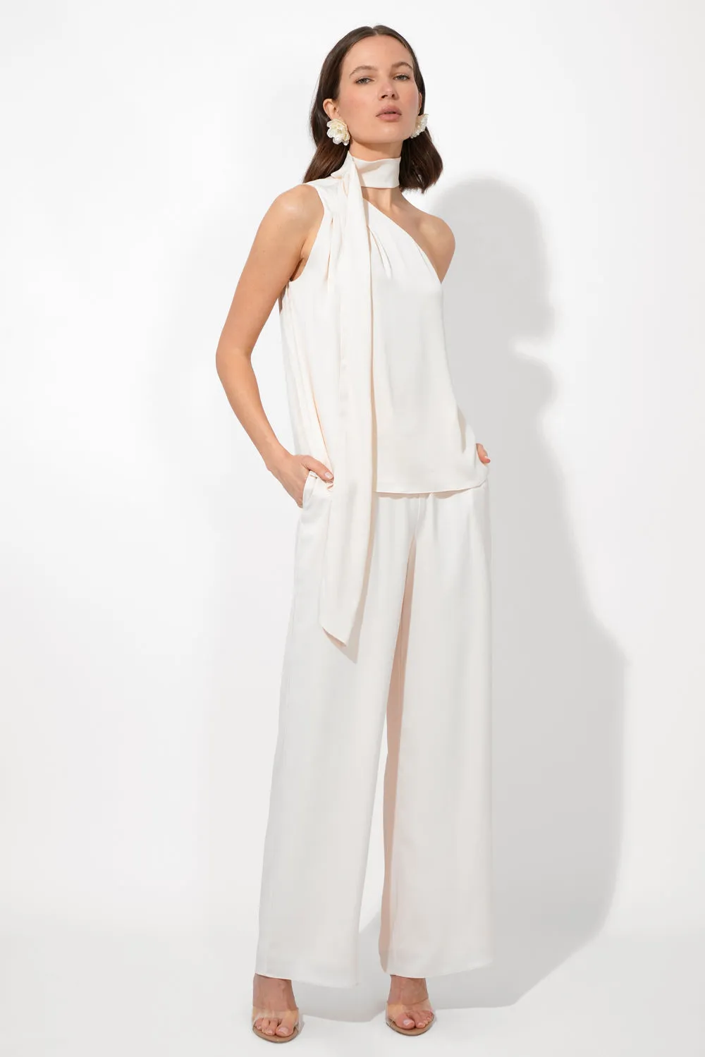Lisette Scarf One Shoulder Top sold by Adelyn Rae product image thumbnail 2
