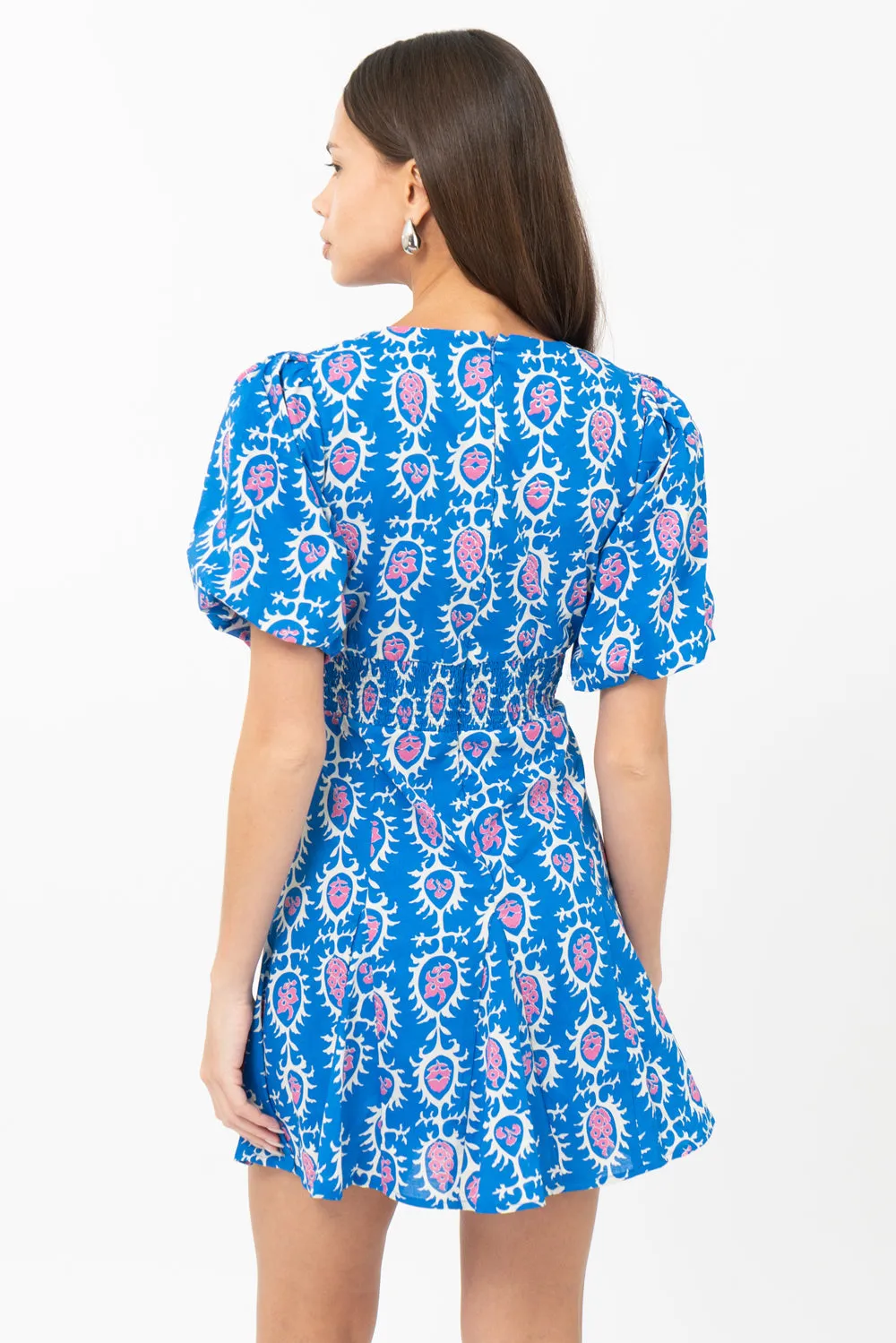 Oslo Printed Mini Dress sold by Adelyn Rae product image thumbnail 5