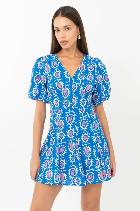 Oslo Printed Mini Dress sold by Adelyn Rae