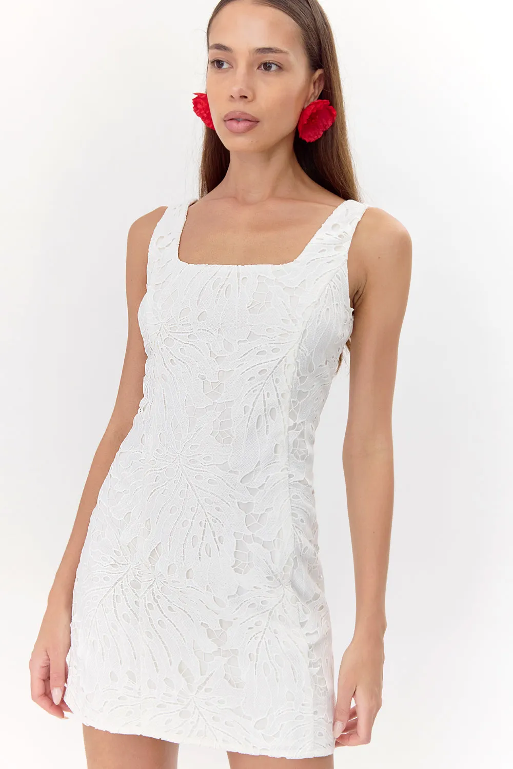 Julia 3D Lace Mini Dress sold by Adelyn Rae product image thumbnail 2