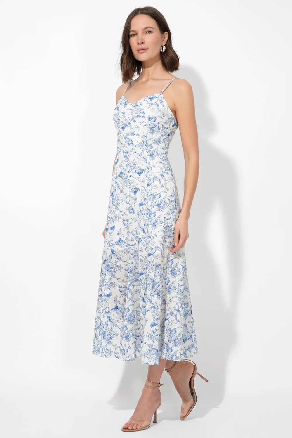 Luna Printed Slip Dress sold by Adelyn Rae