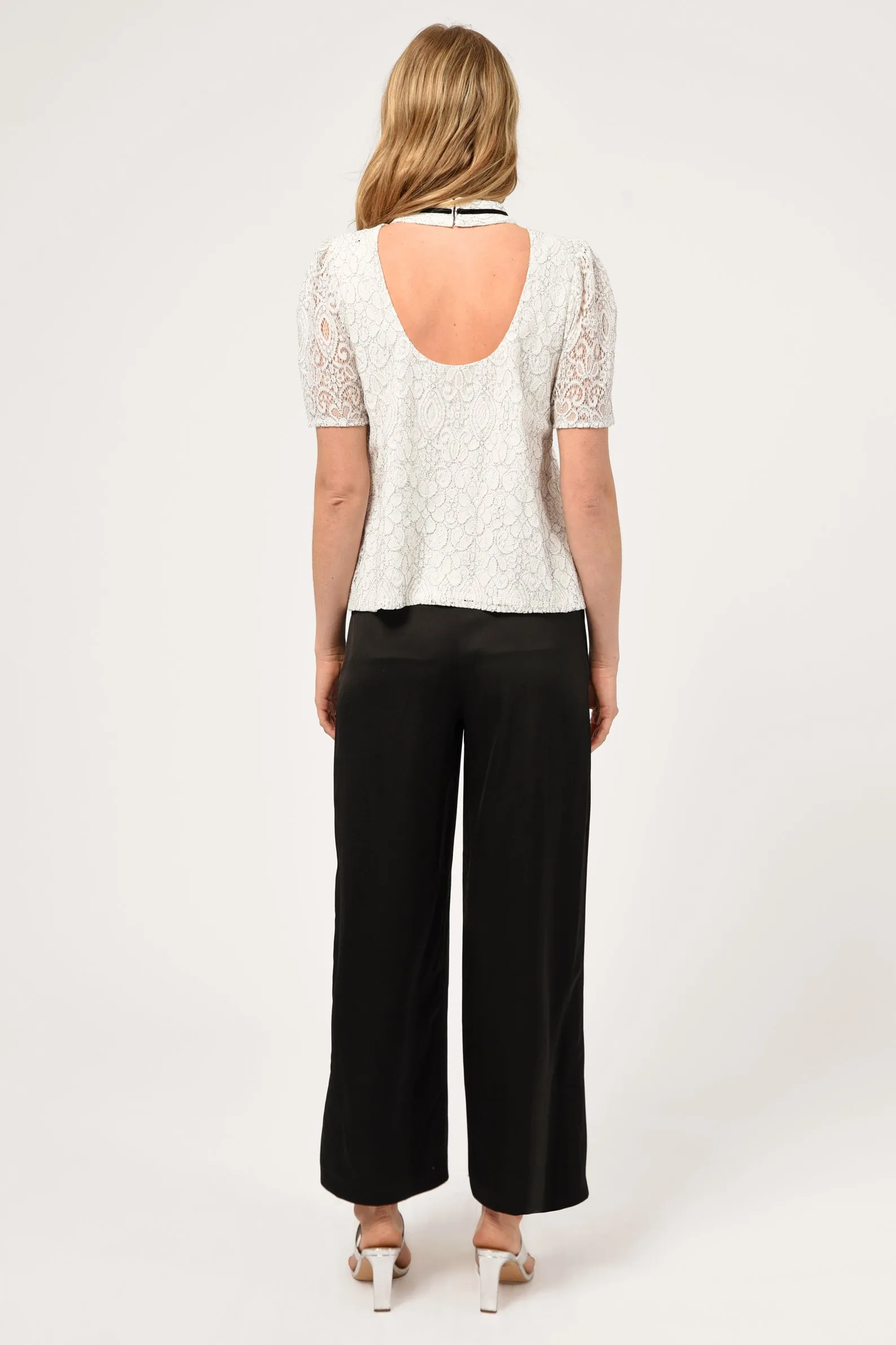 Lucia Pleat Front Wide Leg Trousers - FINAL SALE sold by Adelyn Rae product image thumbnail 2