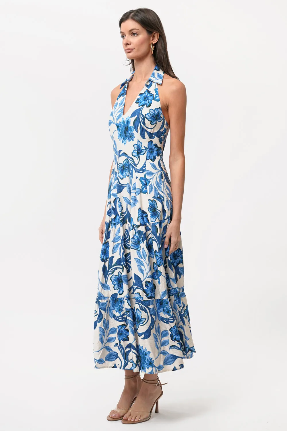 Lenni Printed Halter Dress sold by Adelyn Rae product image thumbnail 2