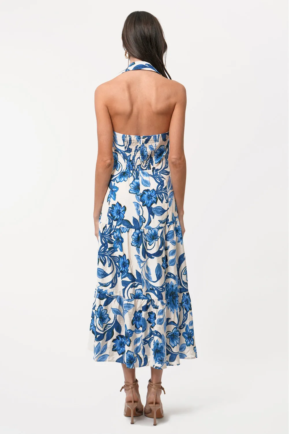 Lenni Printed Halter Dress sold by Adelyn Rae product image thumbnail 3
