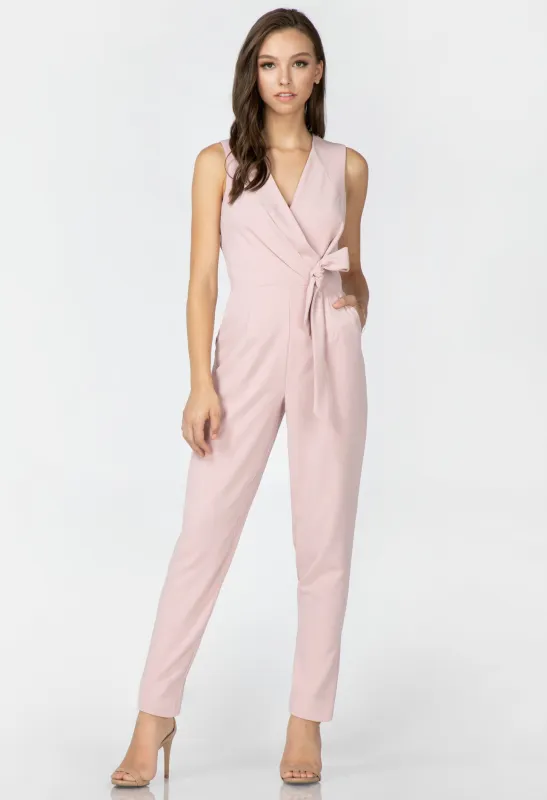 Kennedy Tie Wrap Jumpsuit - FINAL SALE sold by Adelyn Rae