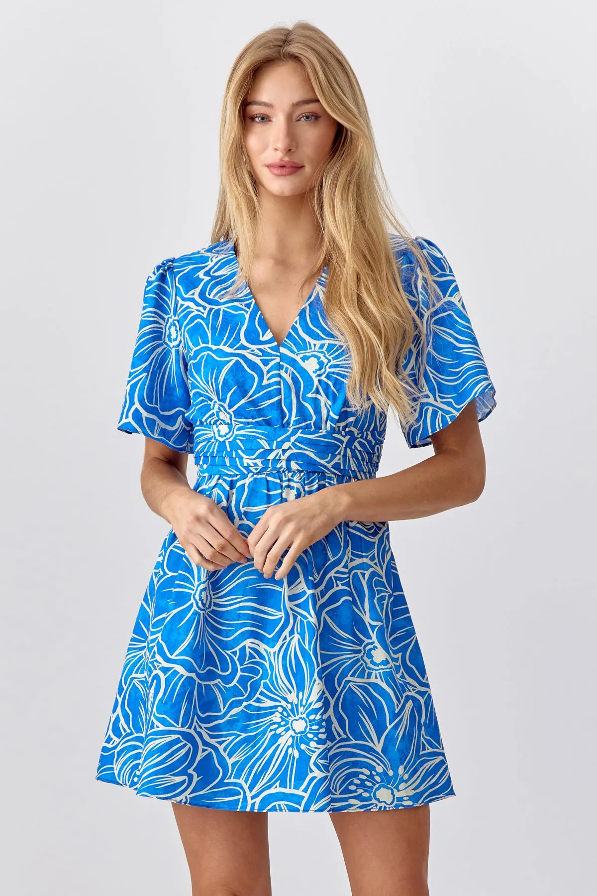 June Floral Mini Dress sold by Adelyn Rae product image thumbnail 4