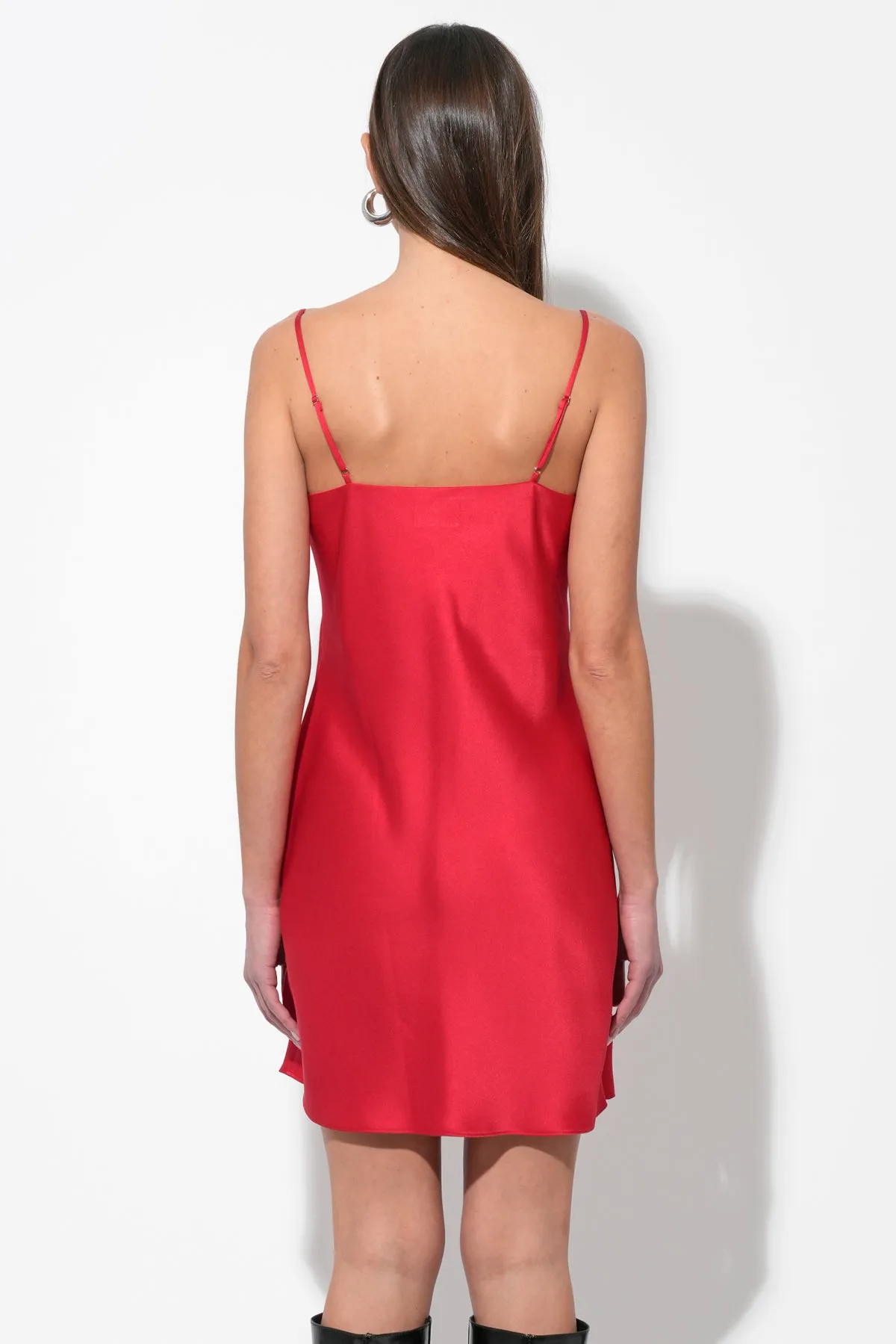 Kia Satin Mini Dress with Bows sold by Adelyn Rae product image thumbnail 5