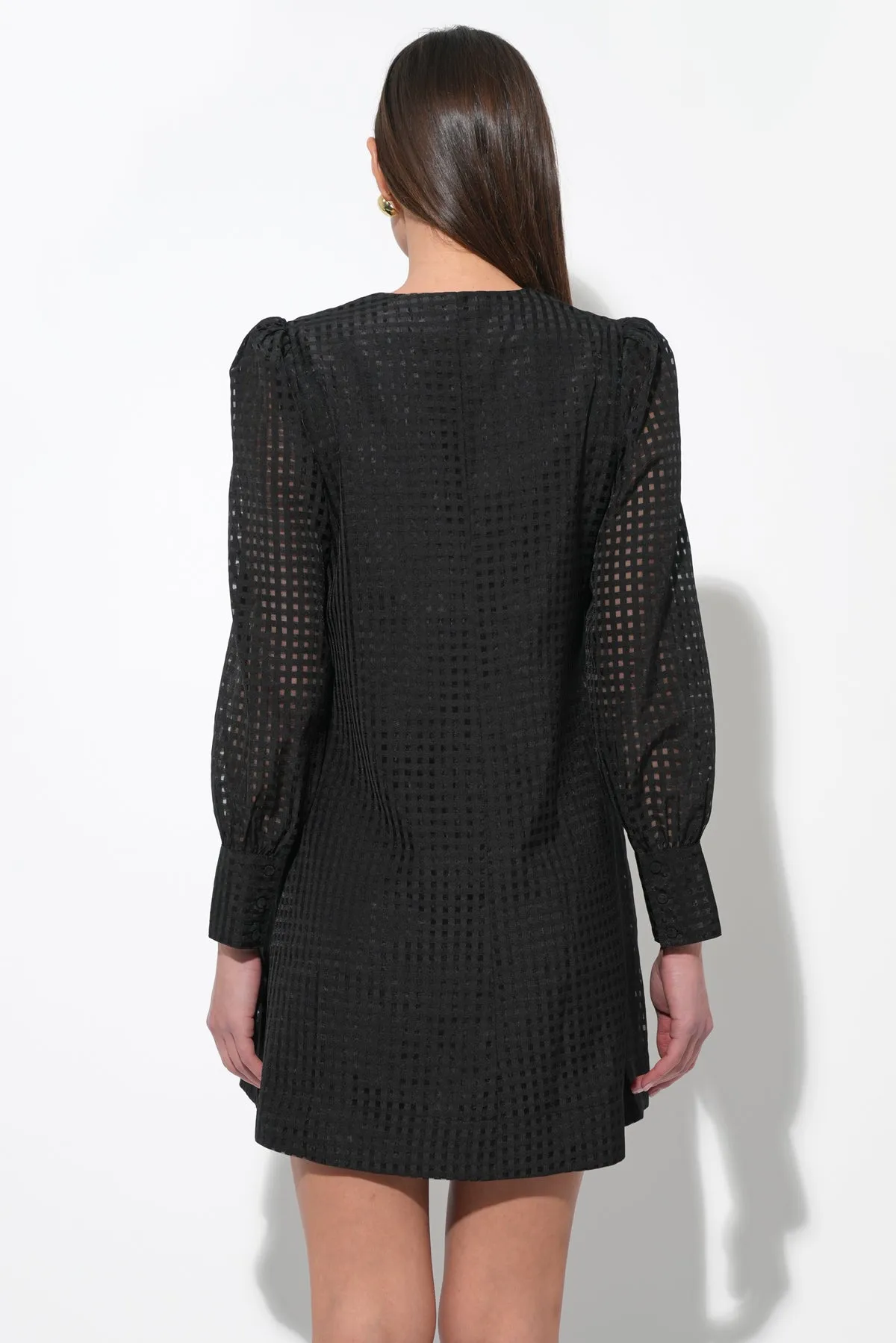 Ashley Seersucker Mini Dress sold by Adelyn Rae product image thumbnail 4