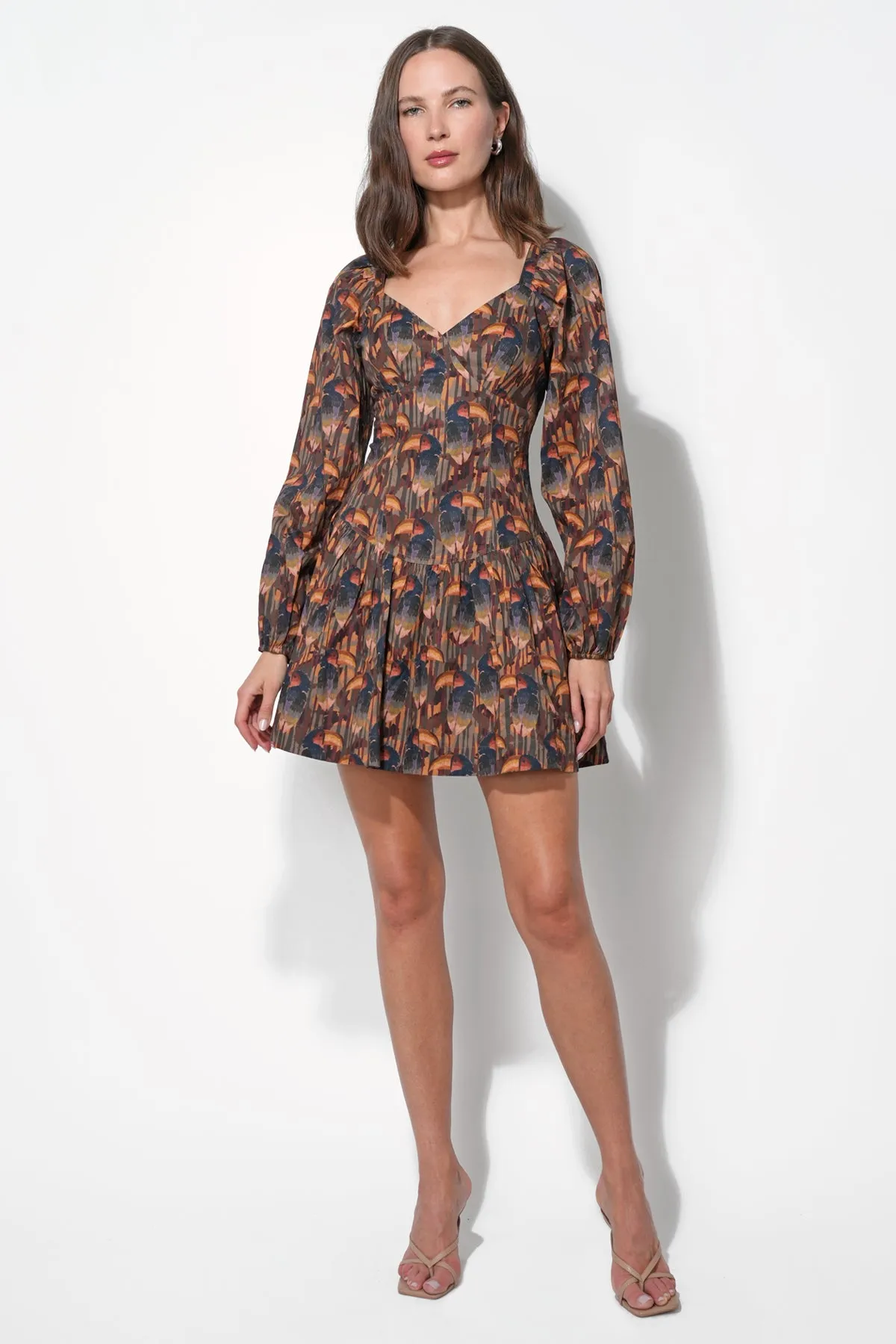 Polly Printed Fit and Flare Dress sold by Adelyn Rae