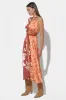 Sandi Two Toned Halter Midi Dress sold by Adelyn Rae