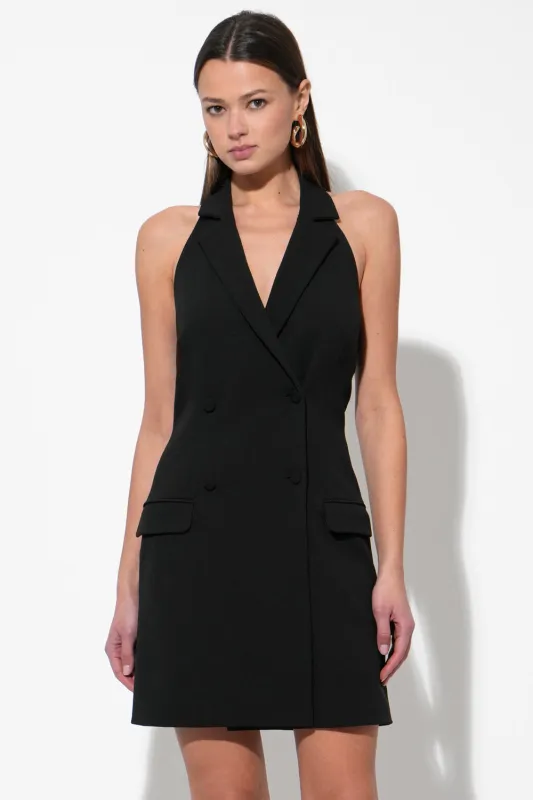Lucy Vest Mini Black Dress sold by Adelyn Rae
