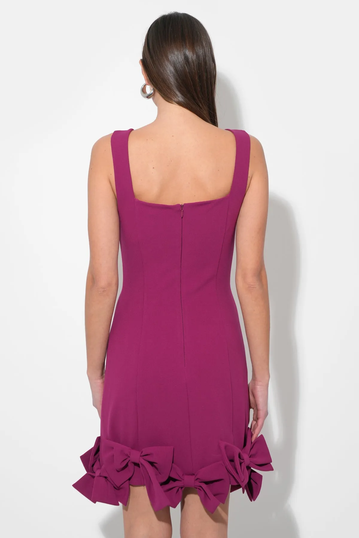 Ember Bow Skirt Strappy Mini Dress sold by Adelyn Rae product image thumbnail 5