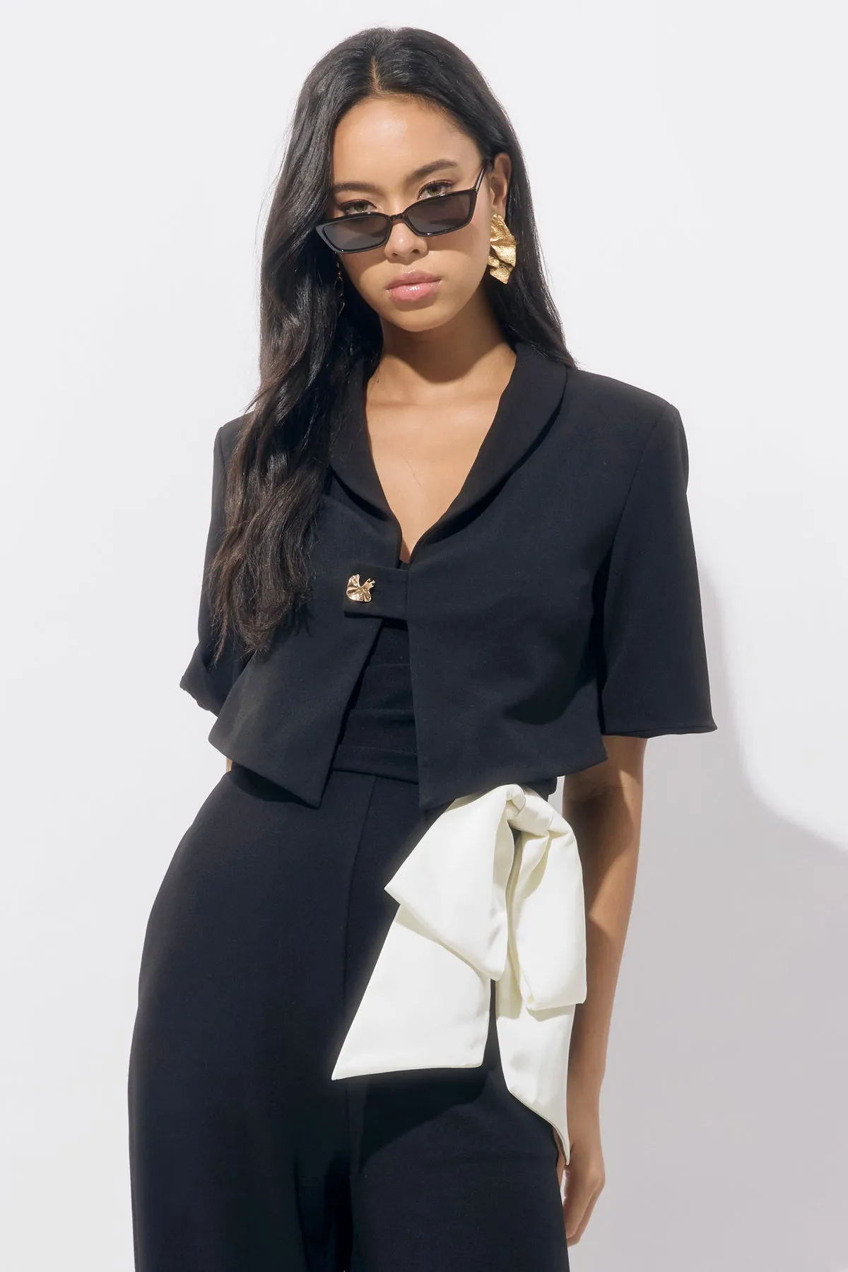 Lanis Short Overlay Jacket sold by Adelyn Rae