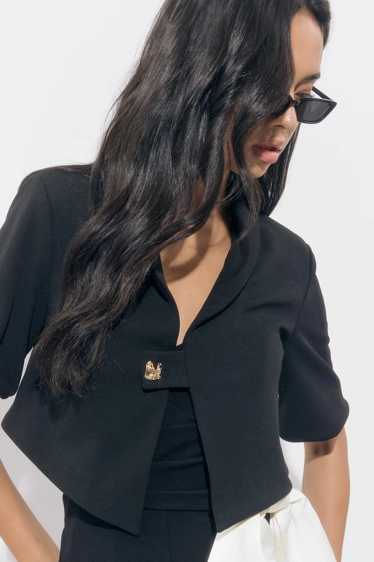 Lanis Short Overlay Jacket sold by Adelyn Rae product image thumbnail 3