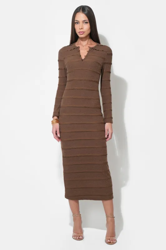 Valerie Knit Midi Dress sold by Adelyn Rae