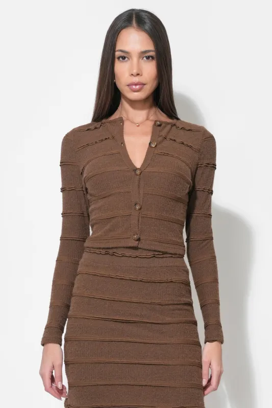 Ruth Knit Button Front Cardigan sold by Adelyn Rae