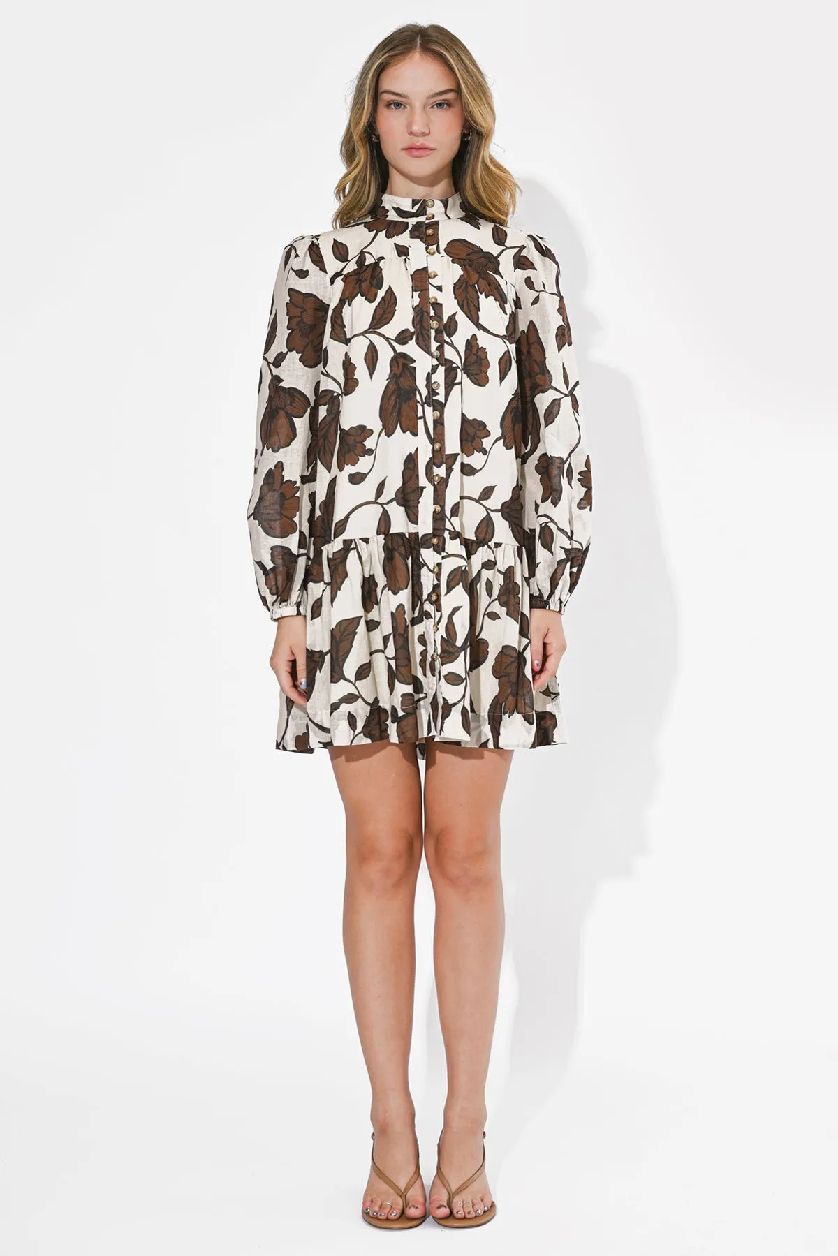 Sharon Long Sleeve Cotton Dress sold by Adelyn Rae product image thumbnail 4