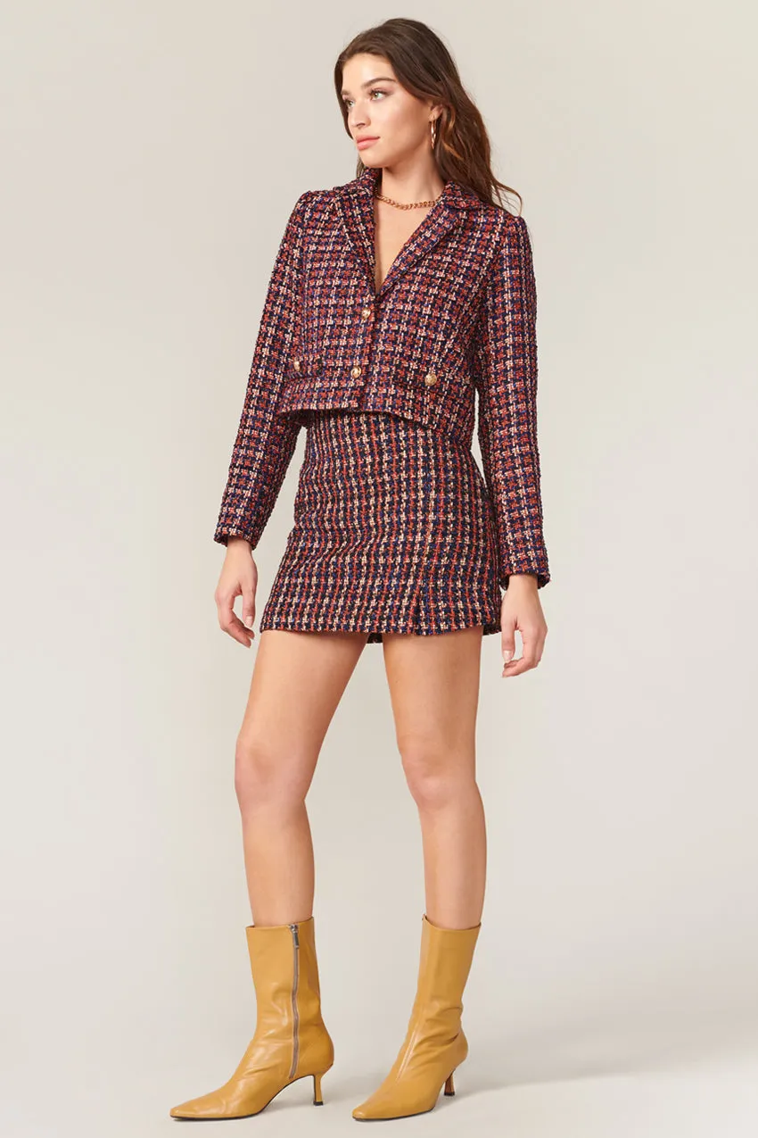 Lena Tweed Mini Skirt sold by Adelyn Rae product image thumbnail 3