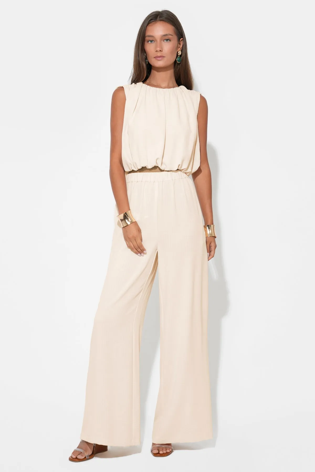 Hailey Bubble Textured Satin Top sold by Adelyn Rae product image thumbnail 5