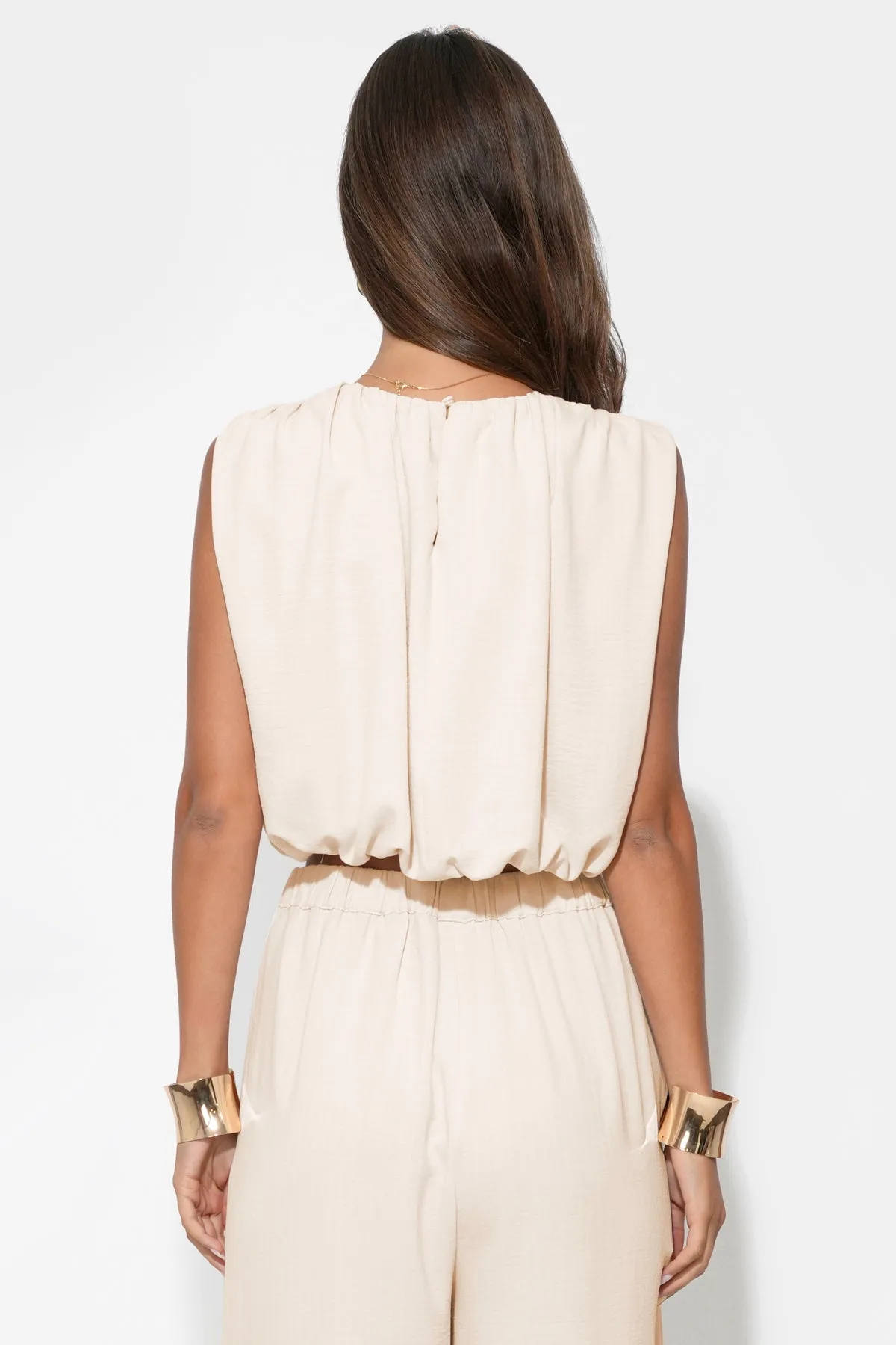 Hailey Bubble Textured Satin Top sold by Adelyn Rae product image thumbnail 2