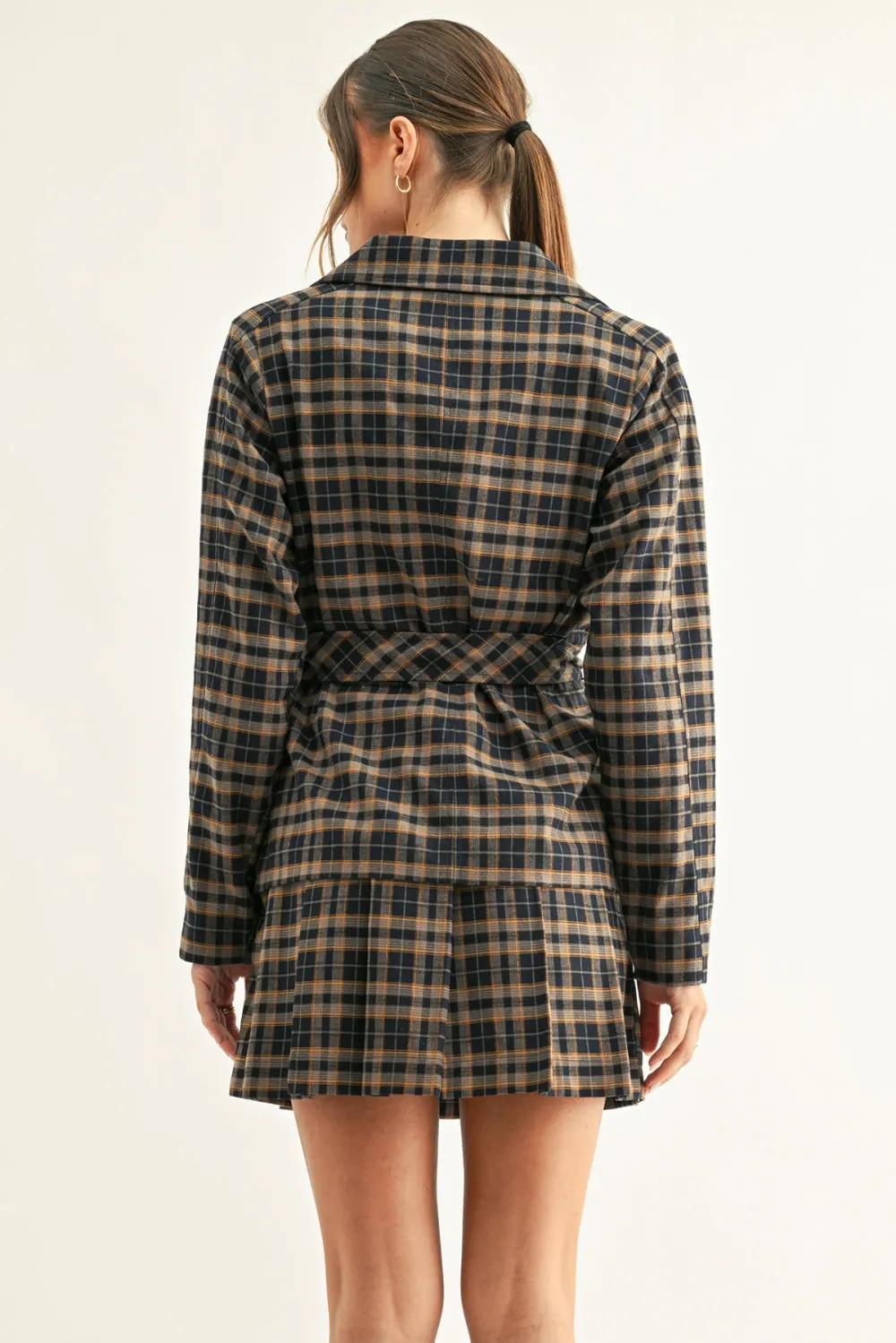 Nora Double Breasted Half Trench Jacket sold by Adelyn Rae product image thumbnail 3