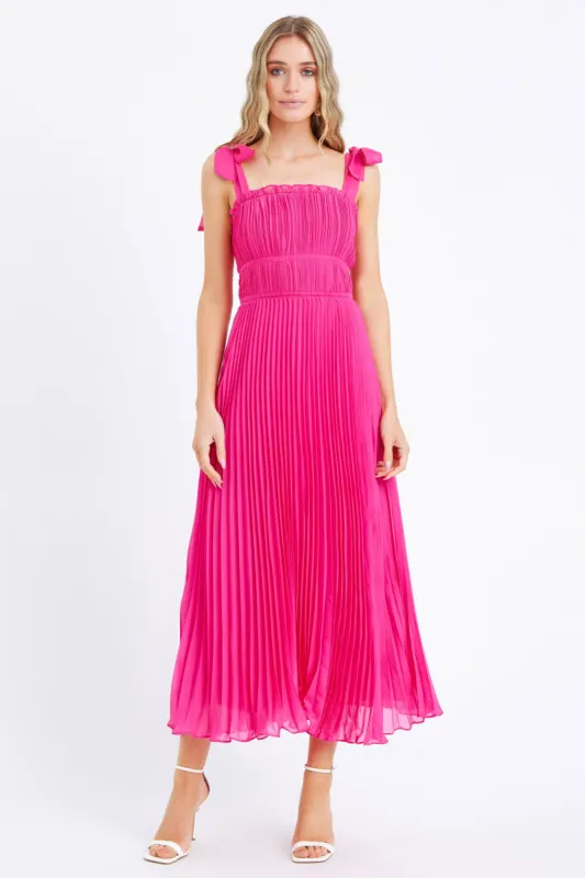 Bianca Pleated Organza Dress sold by Adelyn Rae