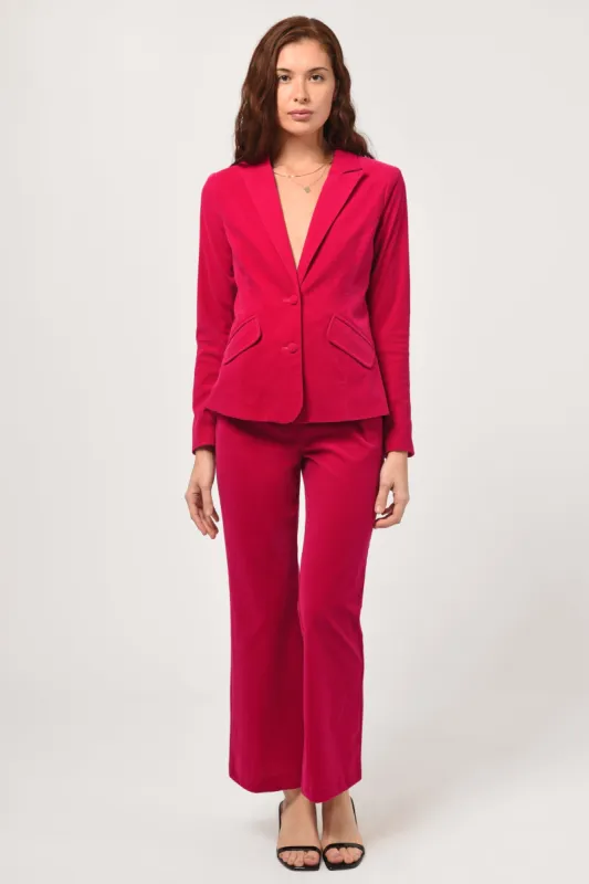 Bella Belted Velvet Trousers sold by Adelyn Rae