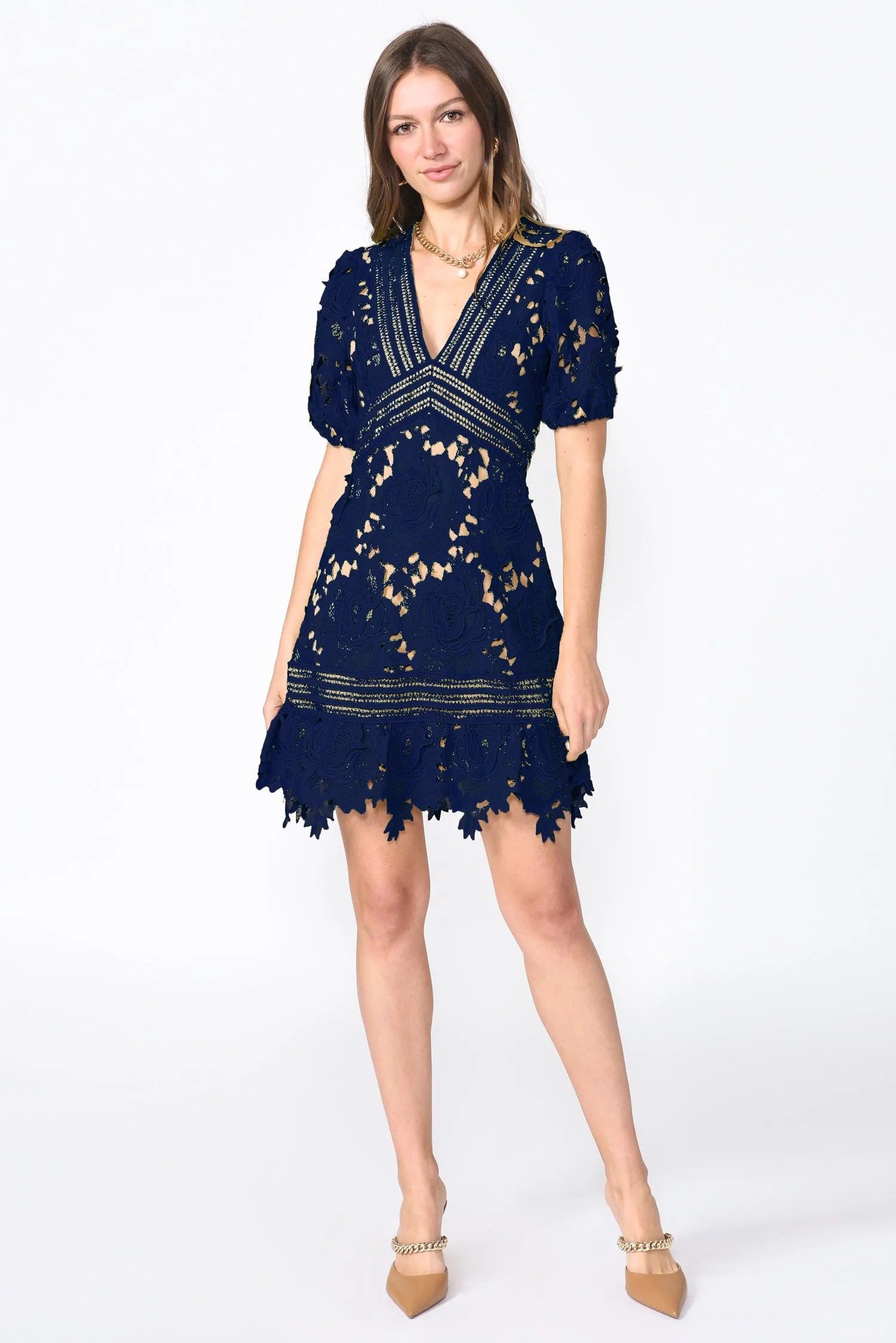 Adrian Crochet Lace Dress sold by Adelyn Rae product image thumbnail 2