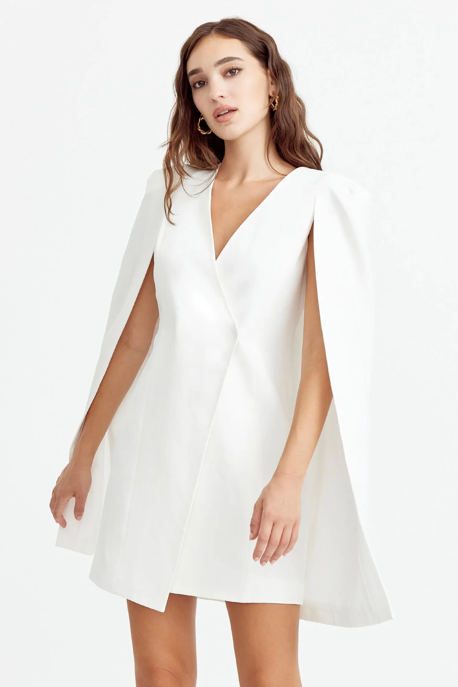 Raquel Tux Cape Dress sold by Adelyn Rae product image thumbnail 4
