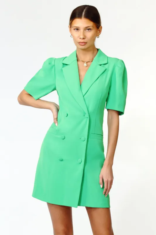 Celine Puff Sleeve Blazer Dress sold by Adelyn Rae