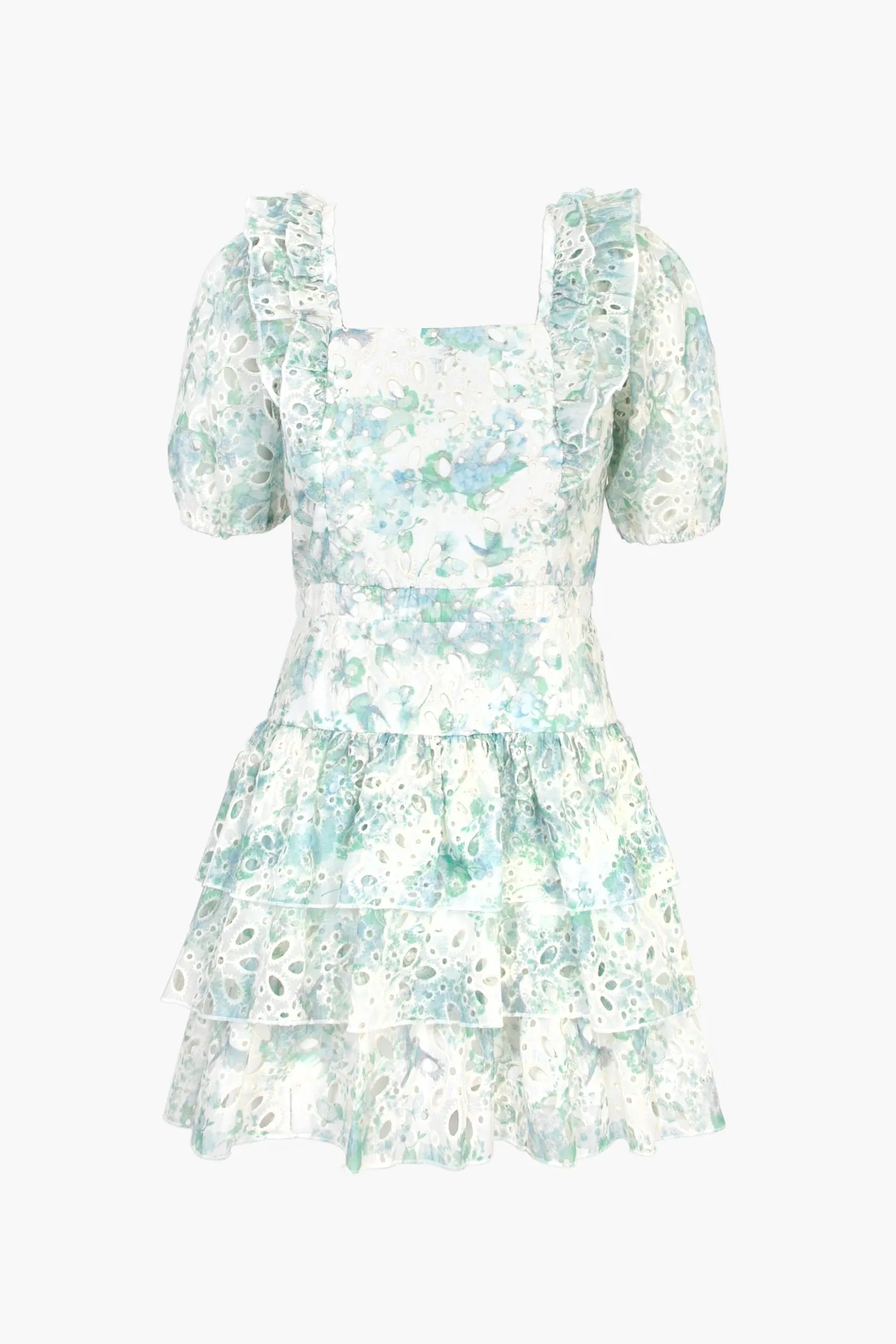 Kerry Eyelet Printed Lace Mini Dress - FINAL SALE sold by Adelyn Rae product image thumbnail 5