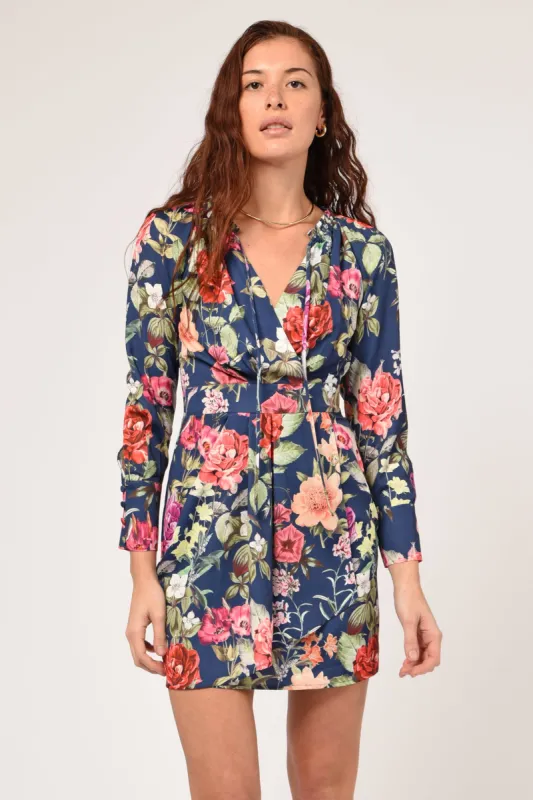 Margoux Surplice Draped Front Mini Dress - FINAL SALE sold by Adelyn Rae