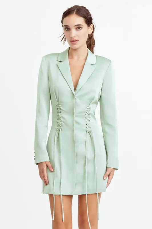 Juliette Lace Up Blazer Dress sold by Adelyn Rae