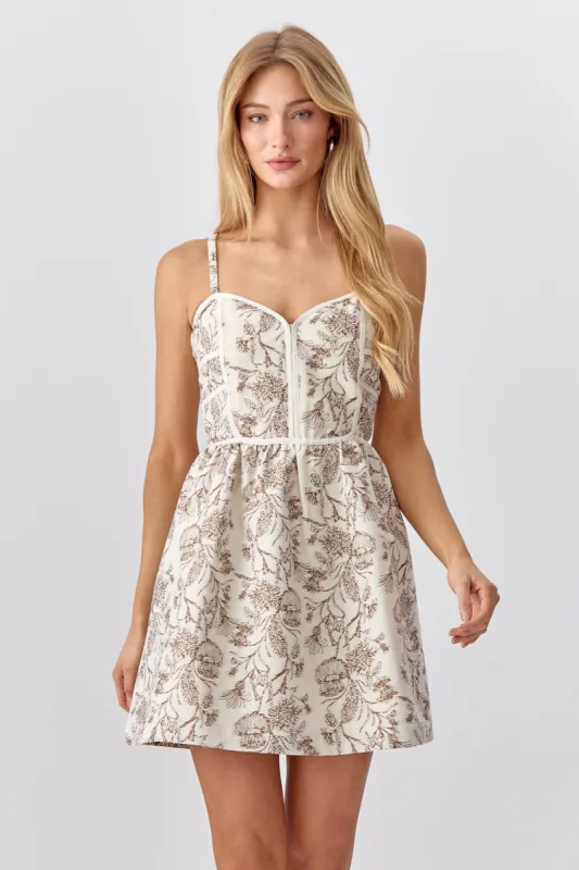 Sandi Jacquard Mini Dress - FINAL SALE sold by Adelyn Rae
