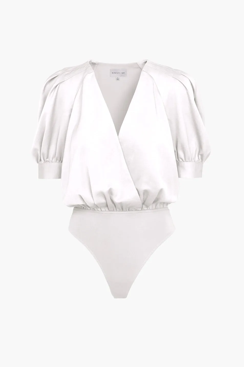 Mae Pleated Puff Sleeve Bodysuit - FINAL SALE sold by Adelyn Rae product image thumbnail 4