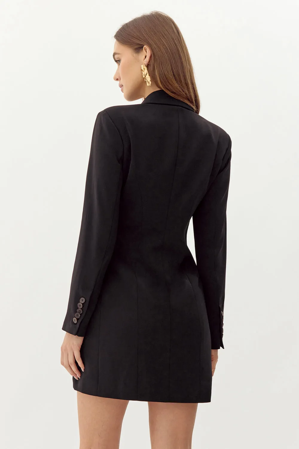 Felicia Pleated Front Blazer Dress sold by Adelyn Rae product image thumbnail 2