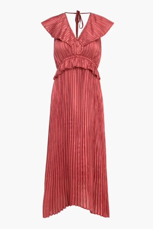 Cladelle Pleated Midi Dress - FINAL SALE sold by Adelyn Rae