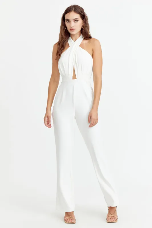 Katrina Halter Jumpsuit sold by Adelyn Rae