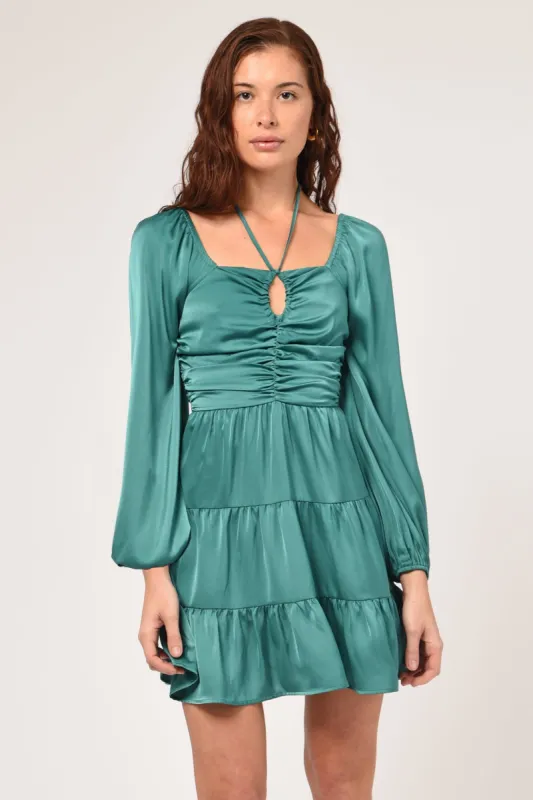 Nati Gathered Front Tiered Mini sold by Adelyn Rae