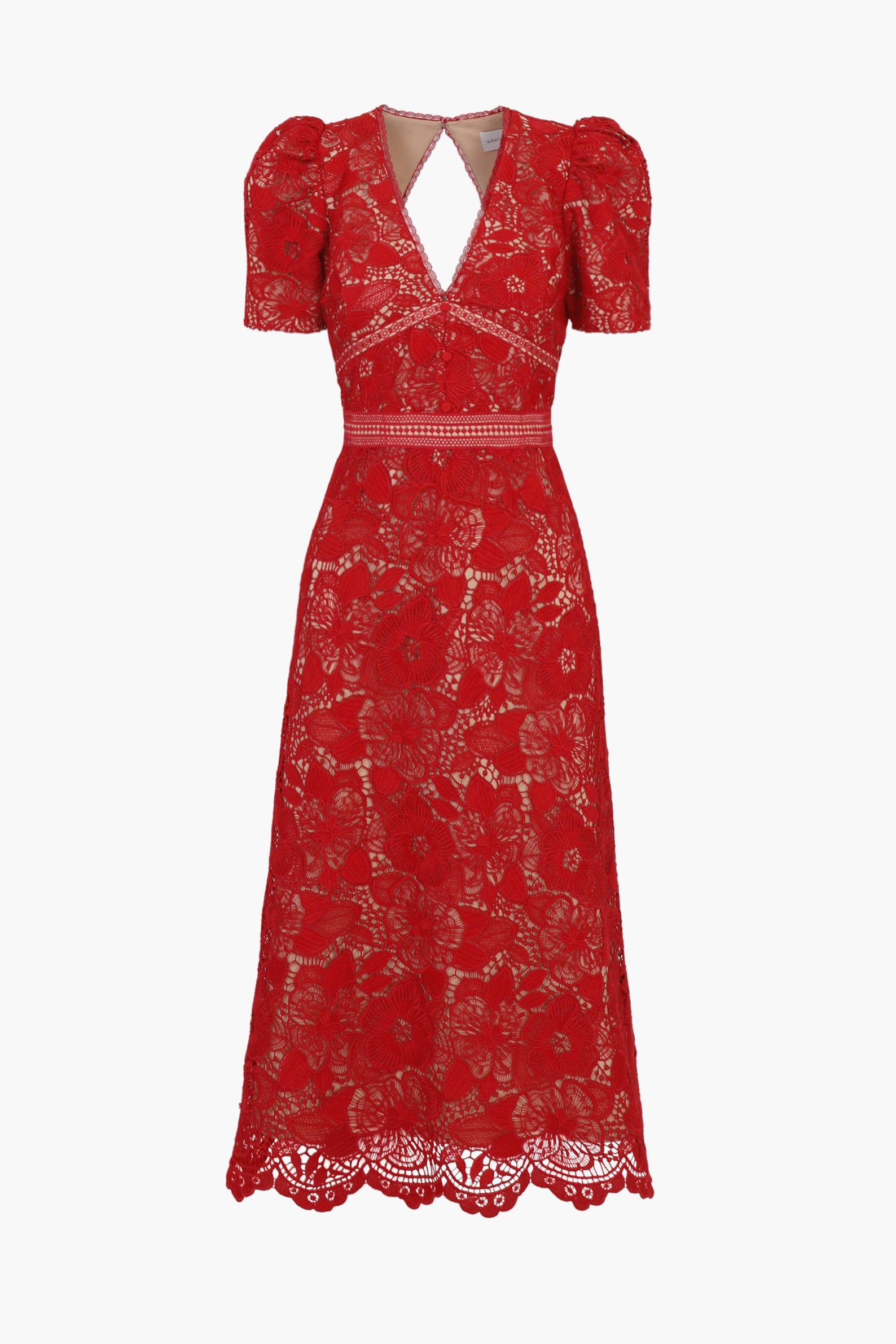 Rhana Open Back Lace Midi Dress - FINAL SALE sold by Adelyn Rae product image thumbnail 5