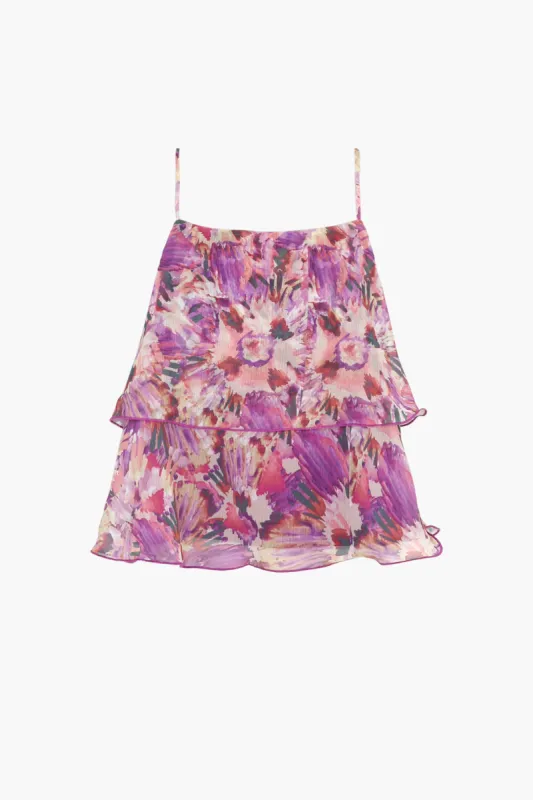 Luna Tiered Ruffle Tank sold by Adelyn Rae