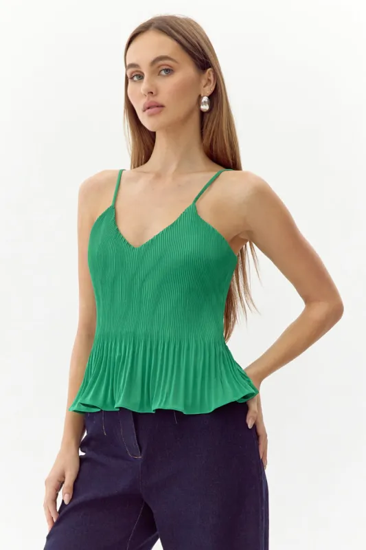 Nayla Pleated Cami Top made by Adelyn Rae