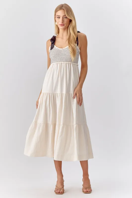 Emmeline Midi Dress sold by Adelyn Rae