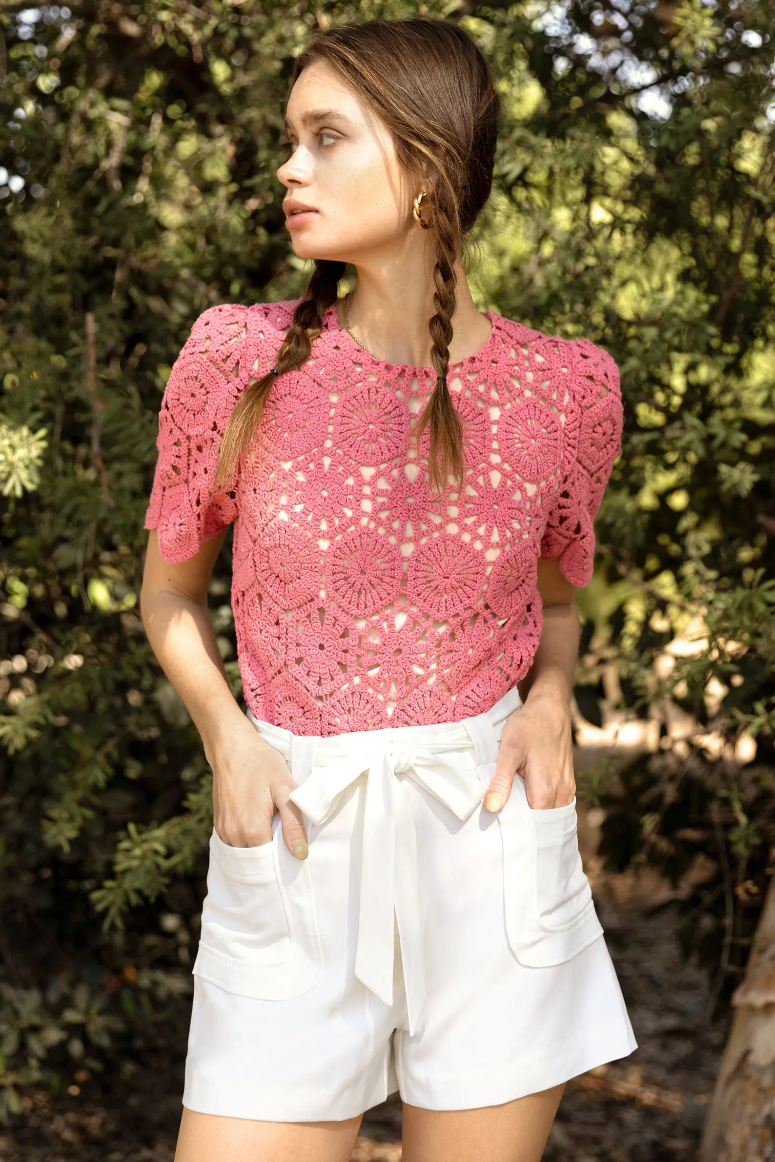 Kristy Crochet Top - FINAL SALE sold by Adelyn Rae product image thumbnail 2
