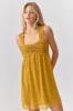 Ladella Rose Applique Chiffon Mini Dress sold by Adelyn Rae