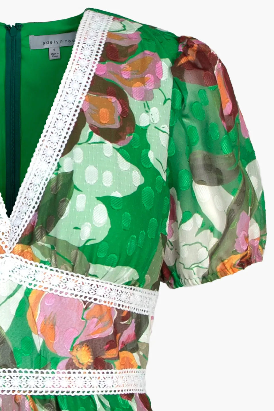 Lian Jacquard Printed Midi Dress - FINAL SALE sold by Adelyn Rae product image thumbnail 4