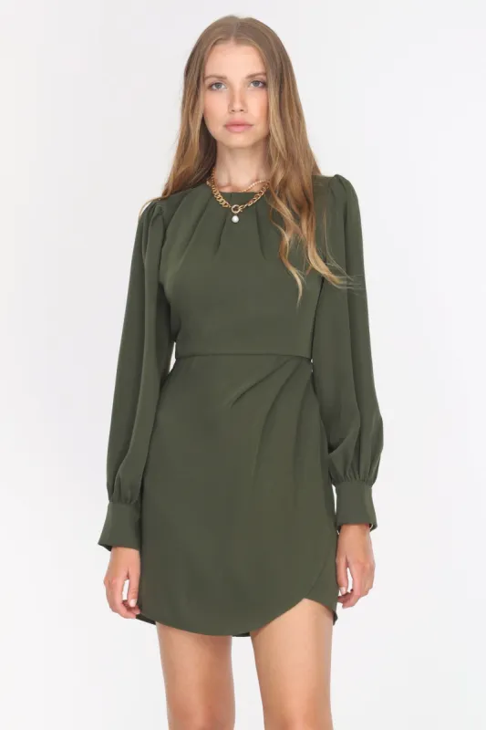 Edna Draped Front Mini Dress sold by Adelyn Rae